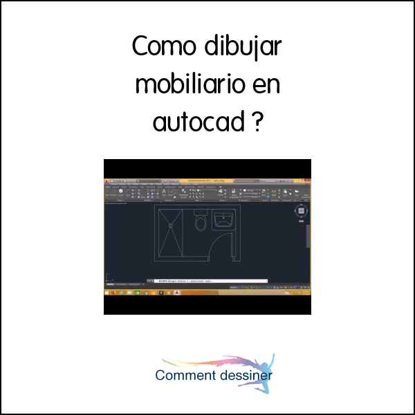 Como dibujar mobiliario en autocad